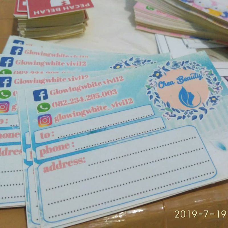 

Label Pengiriman, Label Pengiriman Olshop, Kertas Pengiriman, Kertas pengiriman Olshop, Stiker pengiriman, Stiker Pengiriman Olshop, Label pengiriman custom, Label pengiriman Olshop custom, Stiker pengiriman cuatom, Stiker pengiriman olshop custom