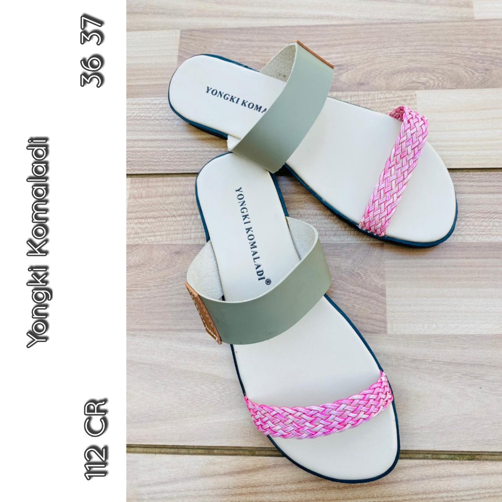 sandal promo strip pink