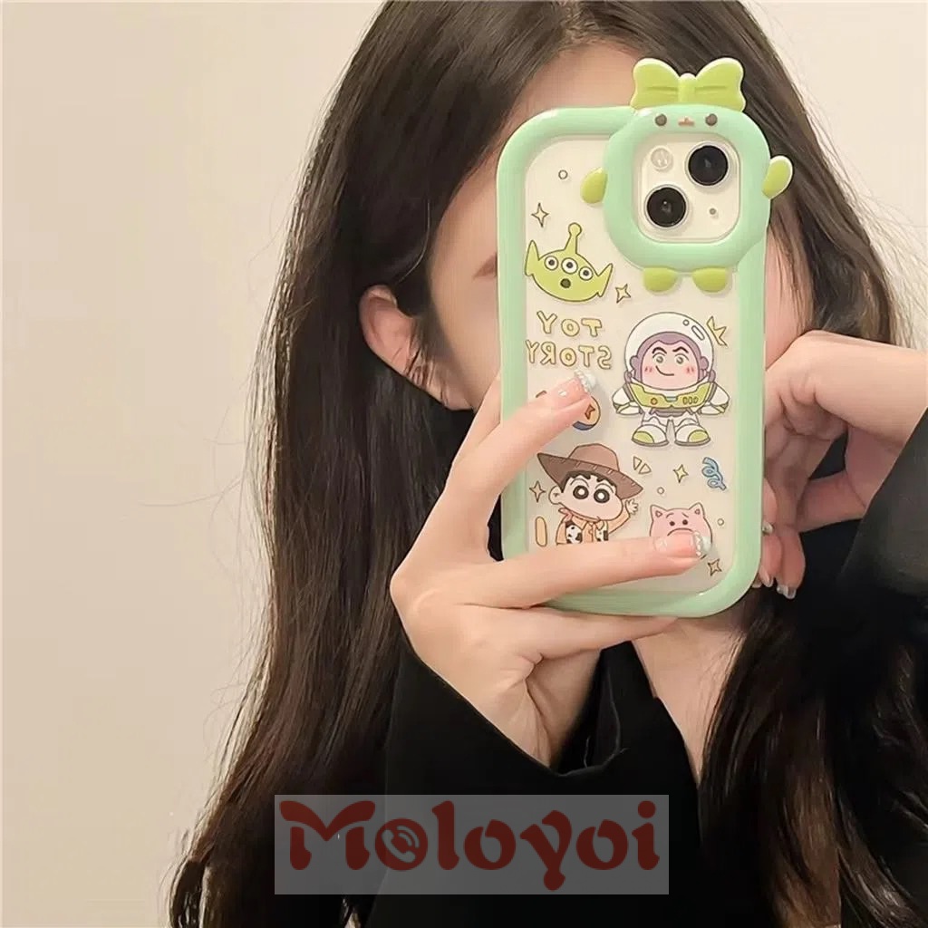 Soft Case TPU Motif Kartun Toy Story Untuk IPhone XR 13 11 12 Pro Max 7 8 Plus 6 6S Plus X XS Max SE 2020 13Pro Max