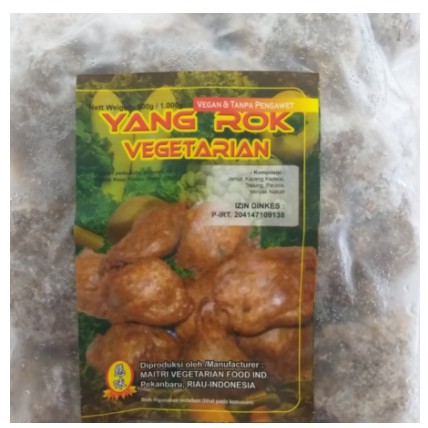 

Ci Wei yang rou vegetarian/Yang Rou/Daging Rendang Vegetarian 1KG