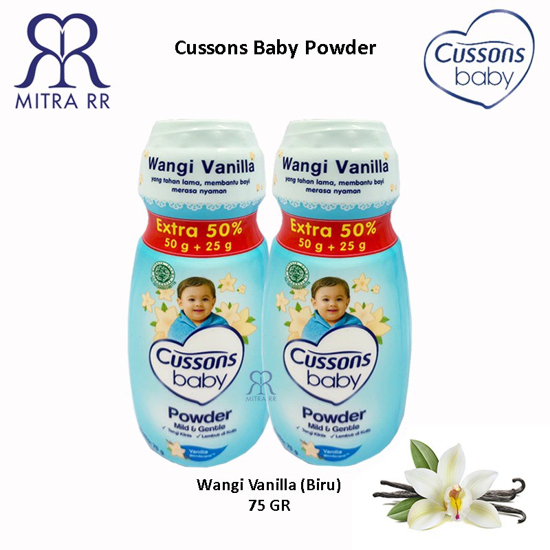 Cussons Baby Powder 75 gr/150 gr Bedak Bayi Tabur Cussons Baby
