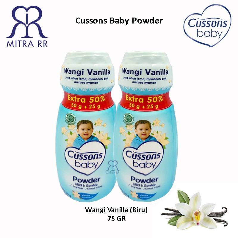 Cussons Baby Powder 75 gr/150 gr Bedak Bayi Tabur Cussons Baby