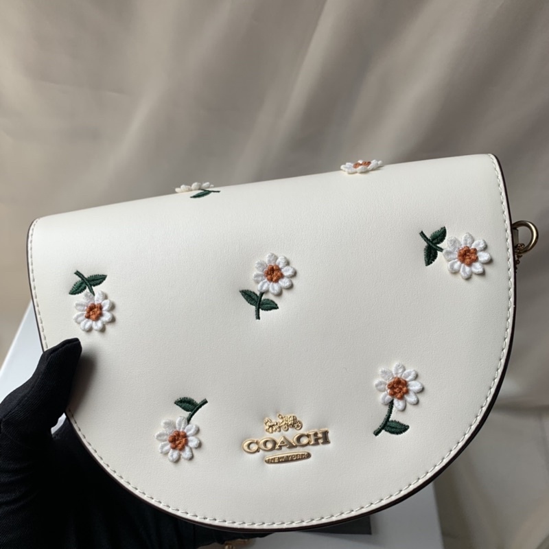 Coach Ellen Crossbody With Daisy Embroidery(C2863)