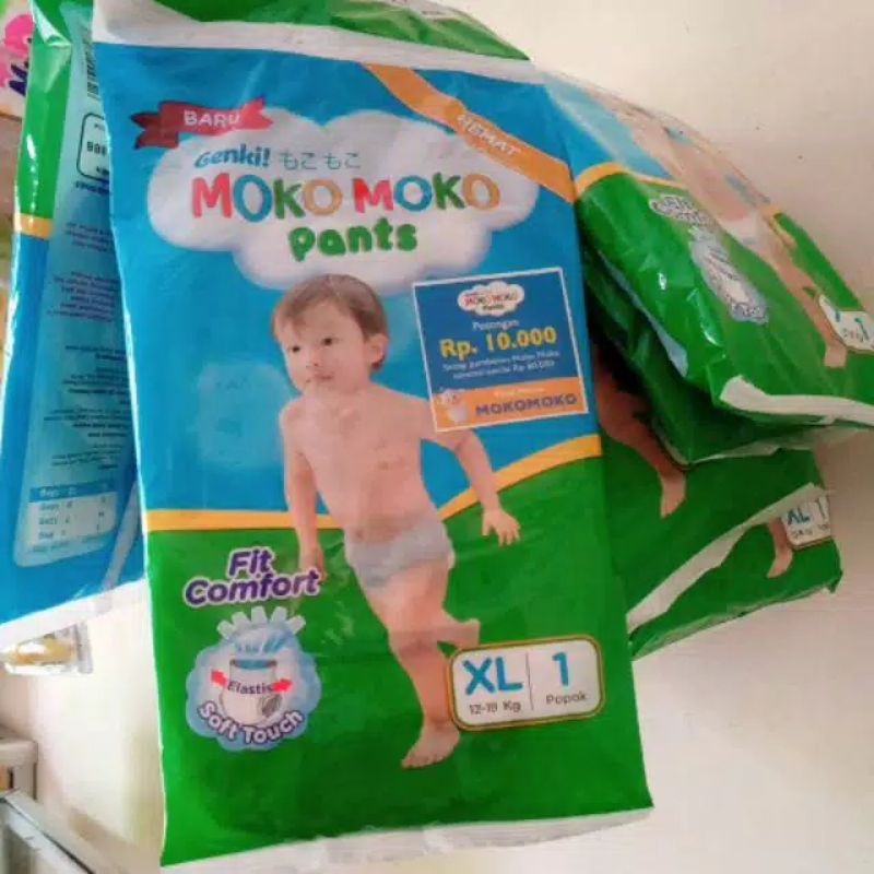 Popok Bayi repack / non kemasan / Pampers Curah Moko moko Fitti eceran