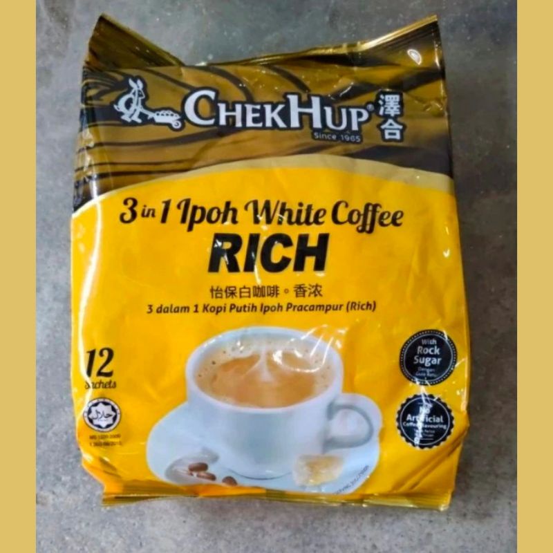 

Chekhup Chek hup King white coffee 3 in 1 (12sachet)
