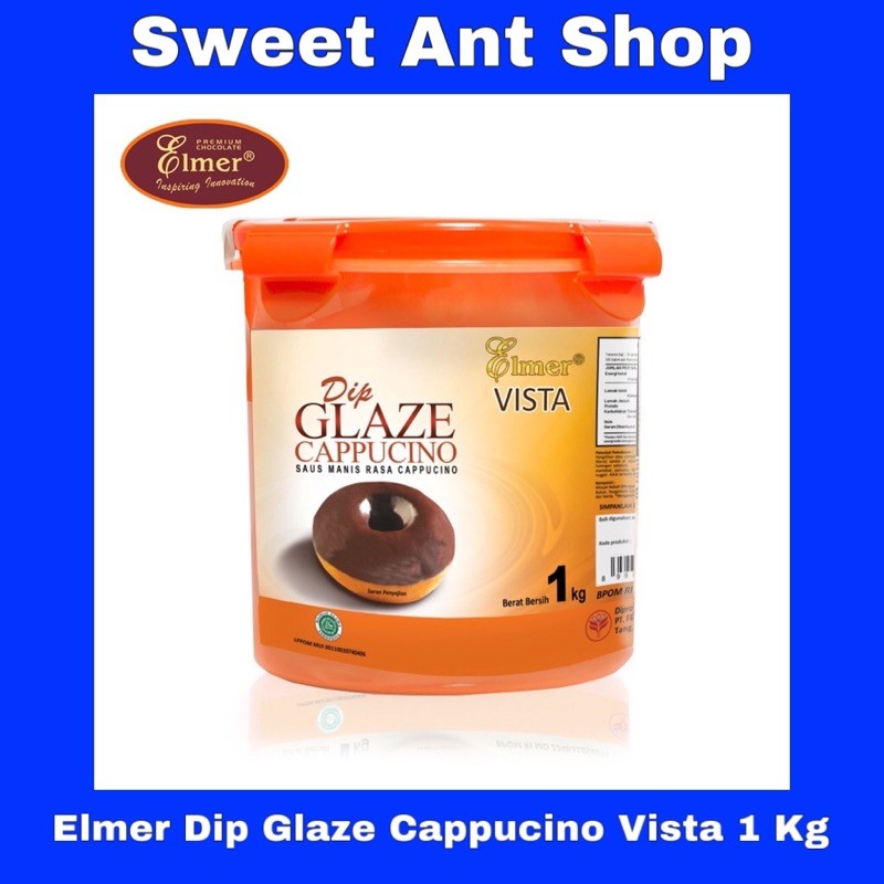 Elmer Dip Glaze Cappucino Vista 1 Kg