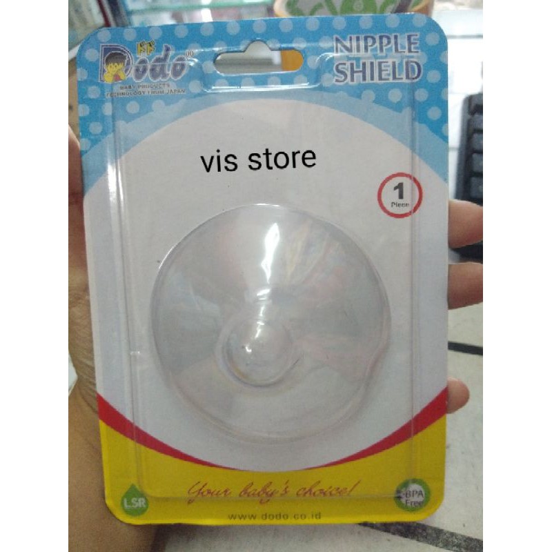 Dodo nipple shield silicone pelindung puting payudara