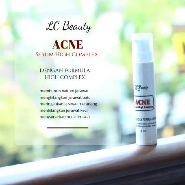 Serum acne high complex lc beauty / kf skin original