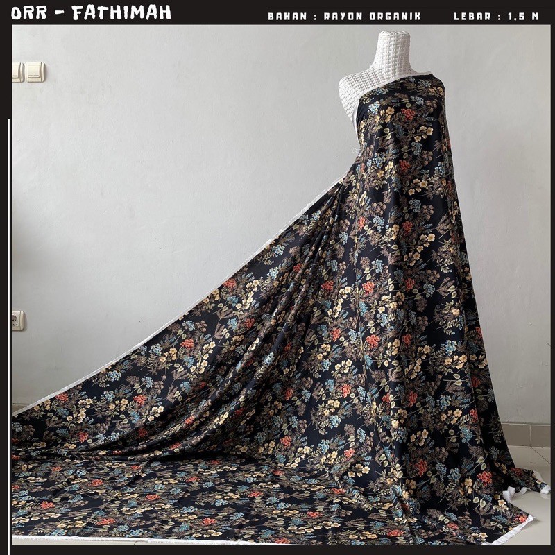 Orr Fatimah bahan rayon organik