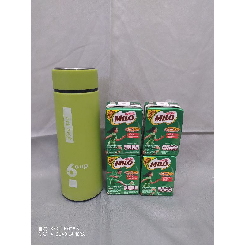 

PAKET MILO FREE THERMOS KACA 6OUP