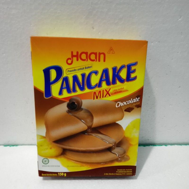 

Haan Pancake Mix Cokelat 150 g