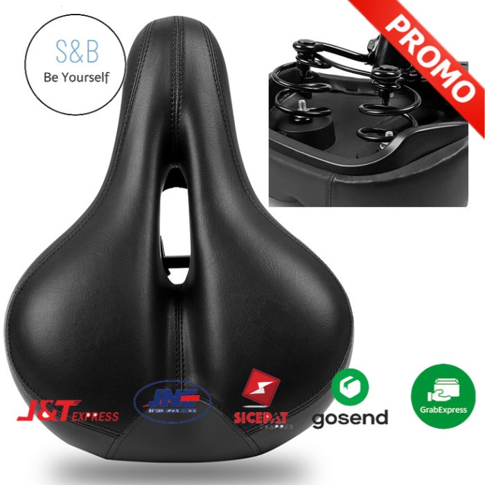 WEST BIKING Sadel Sepeda Bike Saddle Leather
