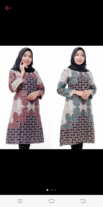 #cod | Tunik Batik Modern M - Jumbo