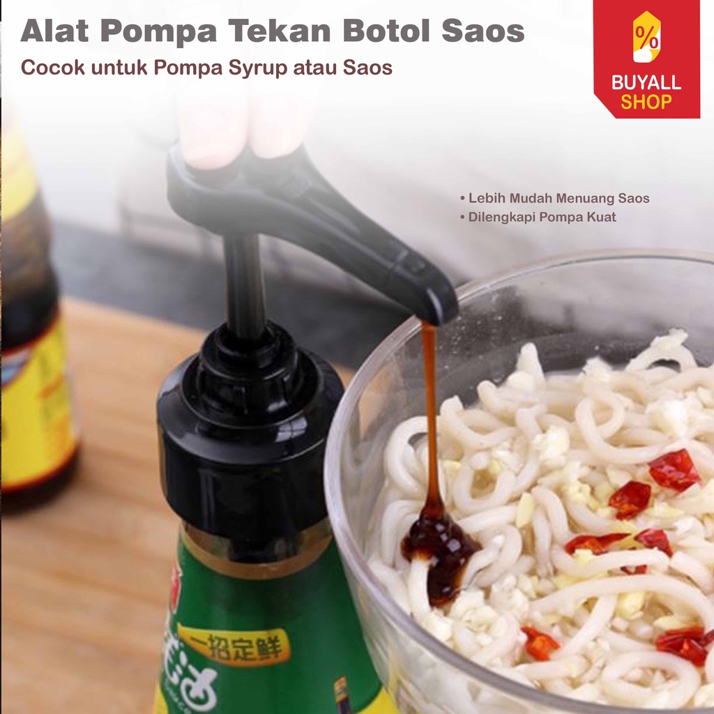 Alat Tekan Pompa Botol Saus Kecap Kepala Pompa Botol Pump