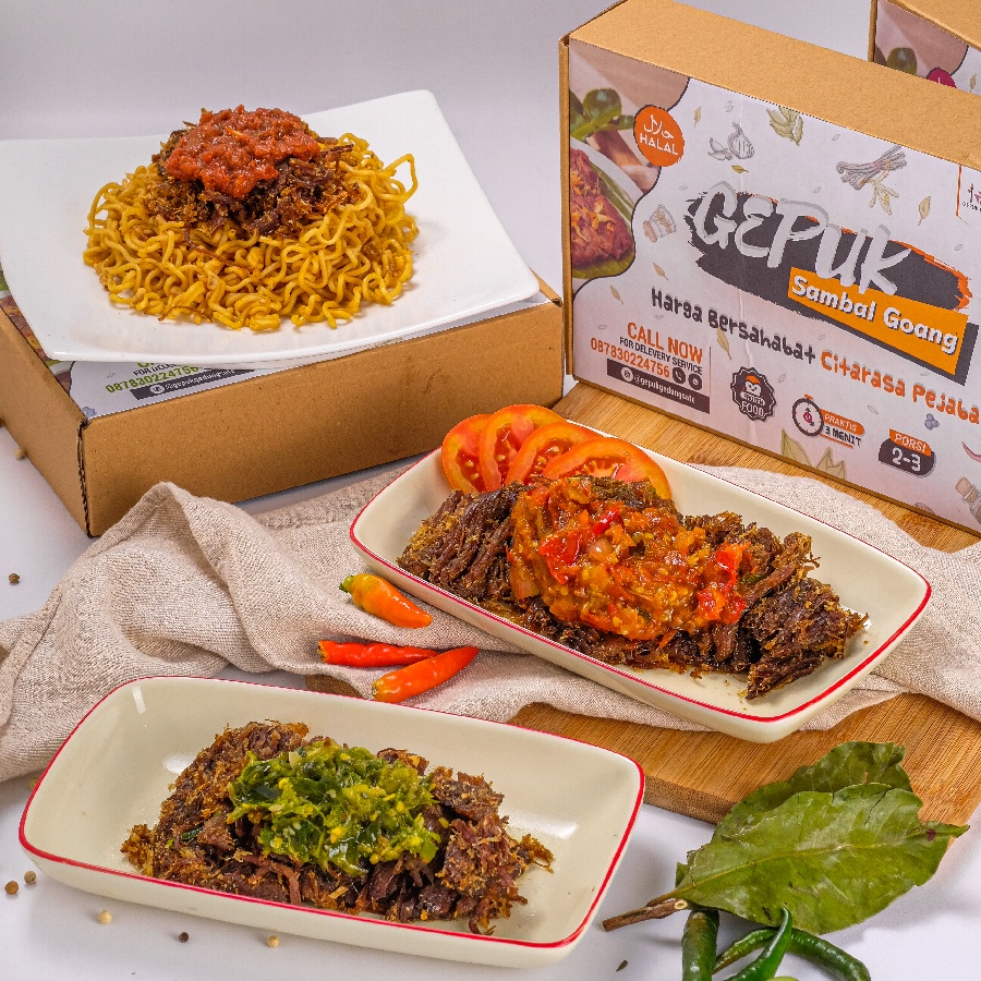 

Gepuk Sapi Basah 250gr Gepuk Gedung Sate Oleh Oleh Khas Bandung