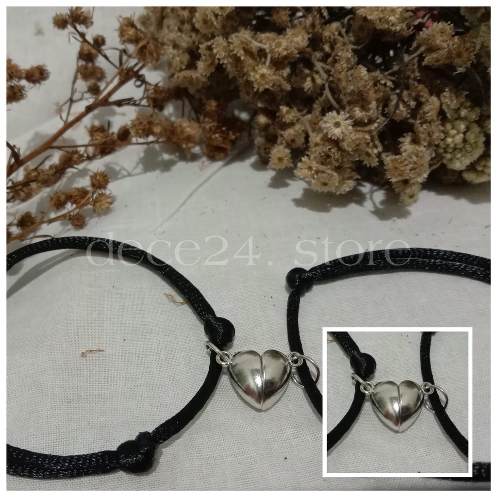 Gelang Magnet Love Sepasang