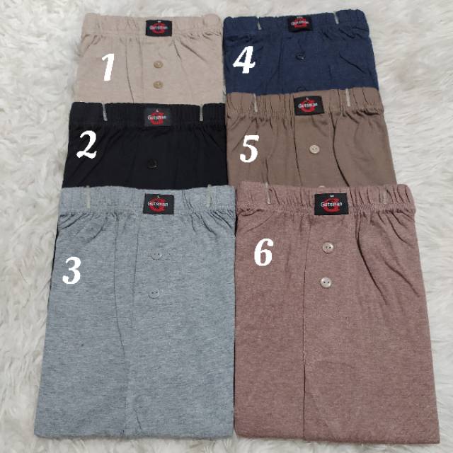 celana pendek   pria bahan cotton