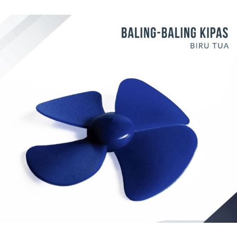 BALING BALING DINAMO  BIRU TUA  8 cm BBDN/BT/8 - 8 cm BALING BALING KIPAS LAYANGAN - baling baling d