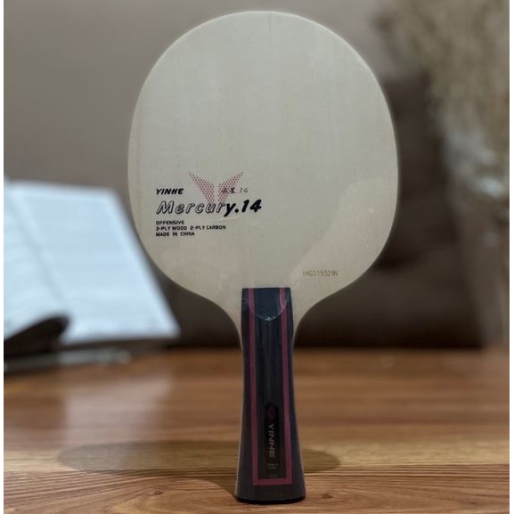 Yinhe Y14 Flared Offensive - Kayu Bat Bet Blade Pingpong Tenis Meja