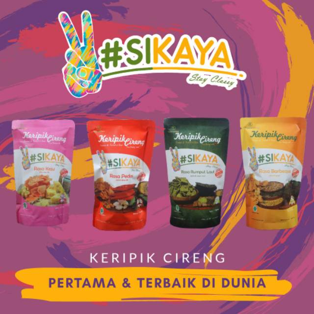 

Keripik cireng sikaya