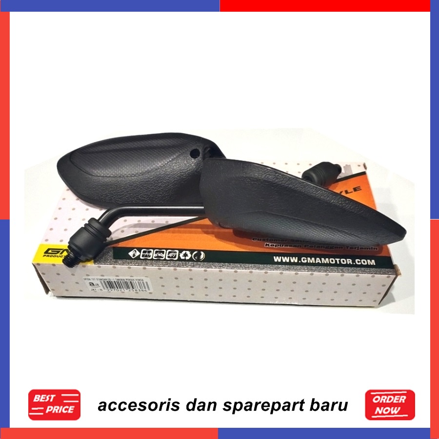 SPION STANDAR CS-1 TANGKAI PENDEK AKSESORIS MOTOR GMARACING