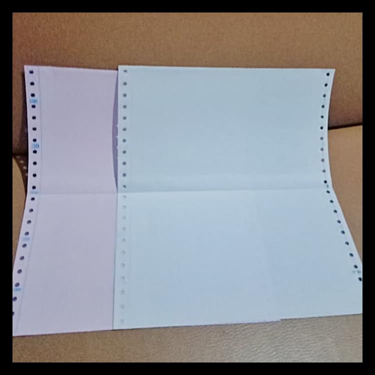 

Ecer Kertas Komputer Continuous Form Isi 500Set 2 Ply 9.5X11 /2 - Putih Terbaru