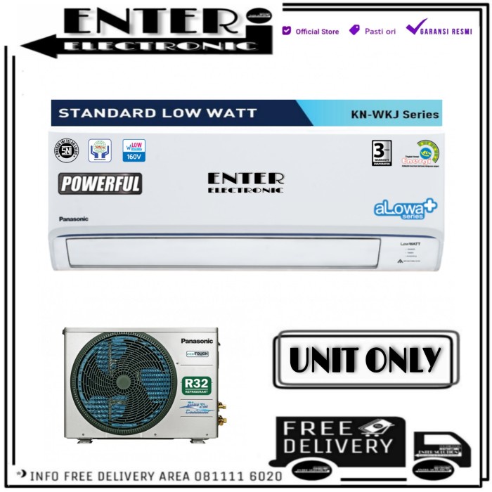 Panasonic Cscu Kn5Wkj - Ac Panasonic 0.5 Pk Low Watt R32 Cs Cu Kn5Wkj #98