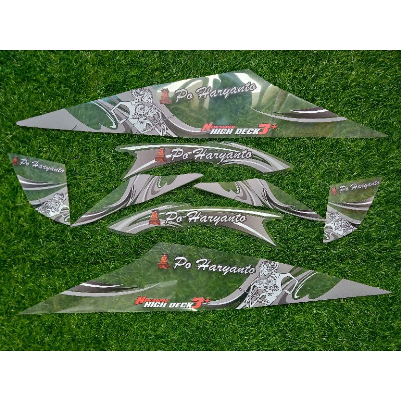 Striping Beat Karbu Transparan PO Haryanto