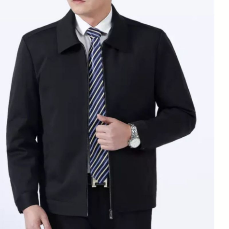 jaket formal /jaket pria BIG SIZE bahan katun driell kualitas fremium