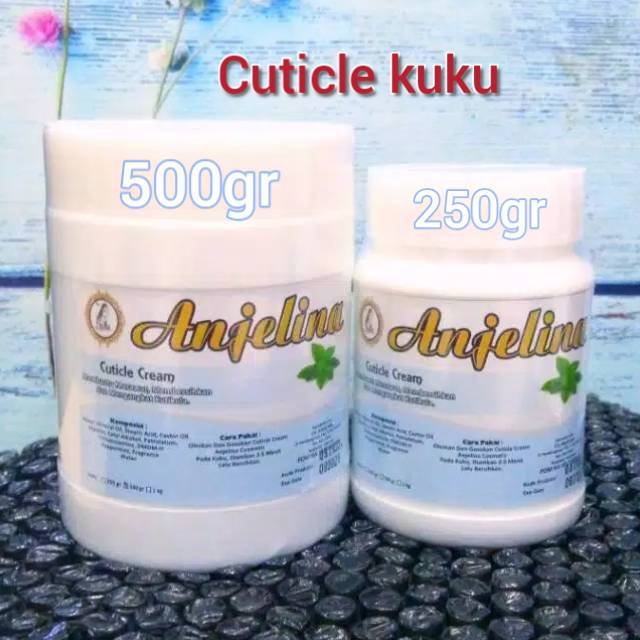 Anjelina CUTICLE  CREAM KUTIKULA KUKU MENI PEDICURE