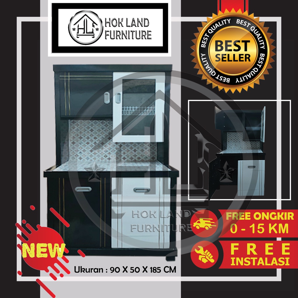 Lemari sayur 2 pintu lemari rak piring dapur minimalis / Lemari Sayur 2 Pintu Kayu Multiplek / LS81