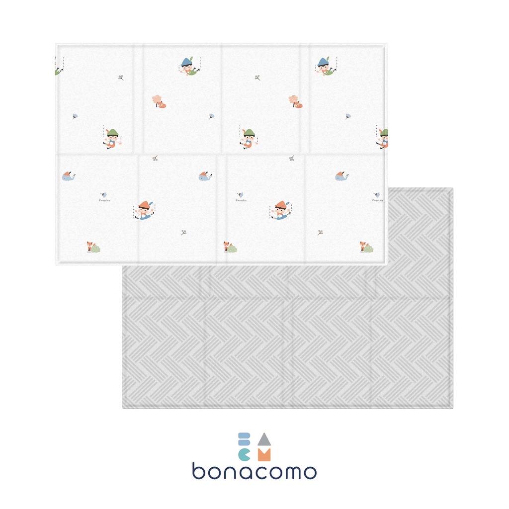 Bonacomo Playmat Foldable - Karpet Main Anak Bayi Korea Premium Mat Mattress Playgym Tatakan Baby Bona Como
