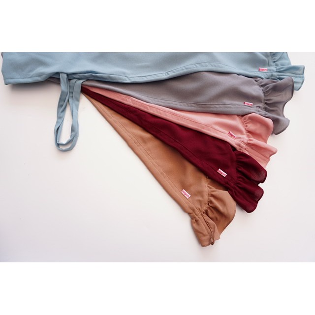 Bergo Rempel - bergo polos - bergo ruffle - bergo basic - bergo instan - bergo tali - bergo maryam-6