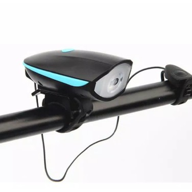 Lampu Sepeda Led Rechargeable Usb Lampu LED Cree XPG & Bell Elektrik Sepeda Biru