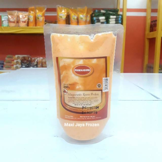 

Mayonais Rasa Pedas 250Gr Prima enak Maknyoos dan halal MUI
