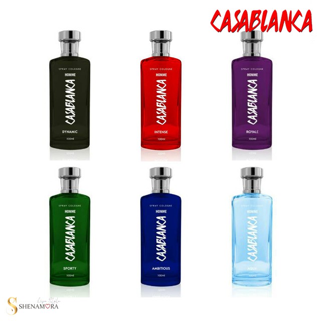 Casablanca Spray Cologne Homme Glass 100 ml