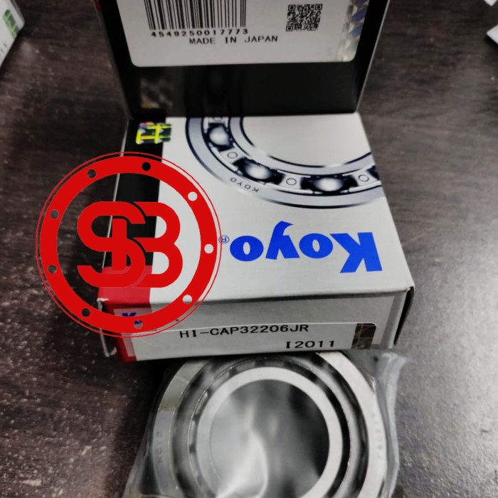 Bearing / Laker / Laher 32206 Jr KOYO Jepang ORIGINAL