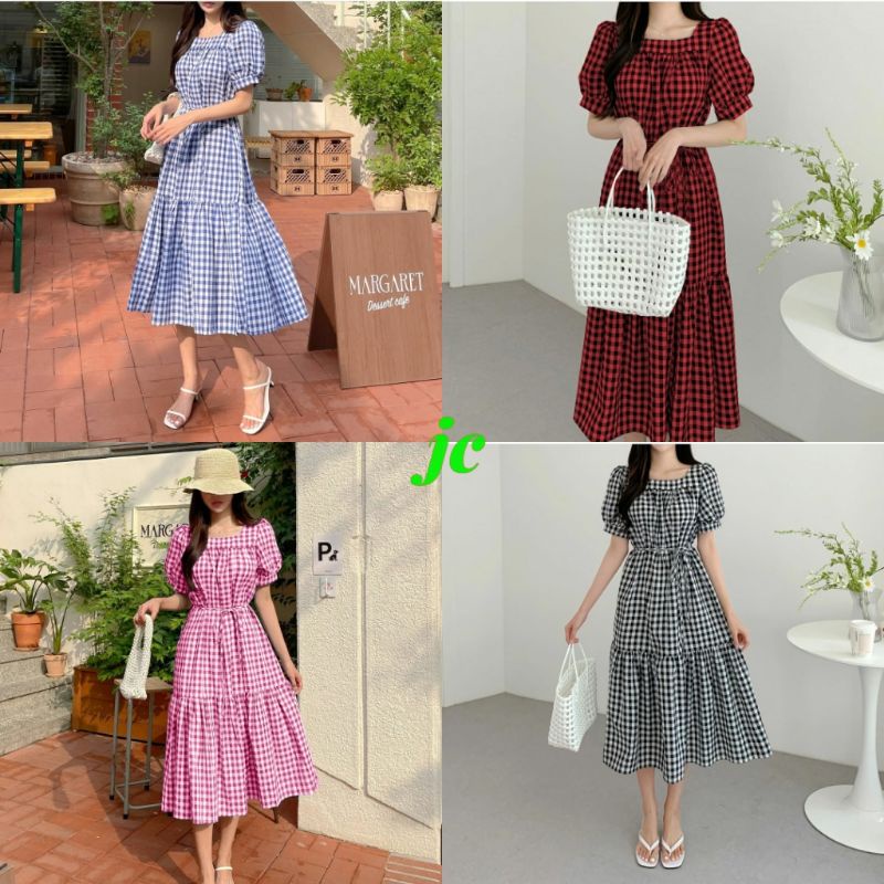 JCMC - Dress Samola / Dress Wanita Casual / Dress Fashion Korean Kekinian