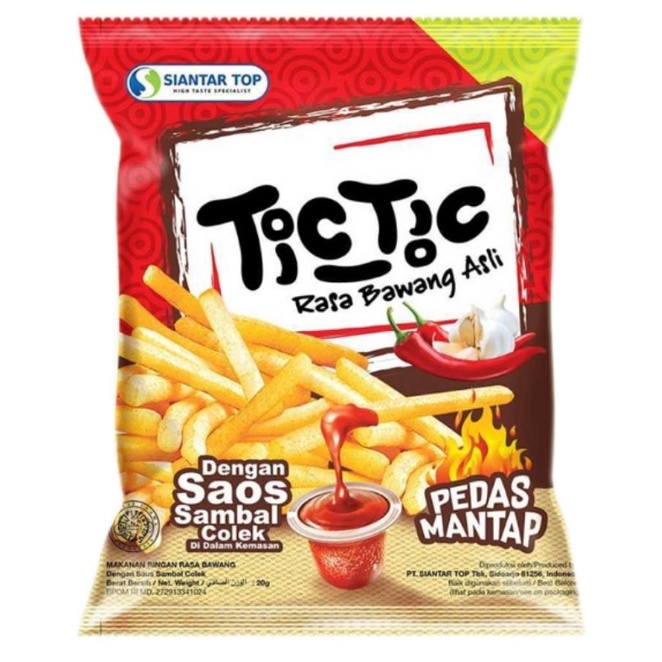 

Tic Tic Bawang Asli Saos Sambal Colek 65Gr