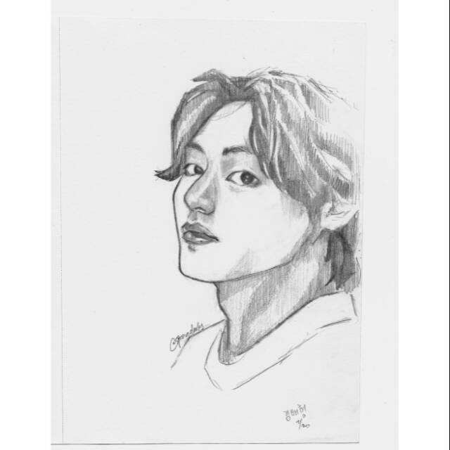 BTS V FANART PRINTS