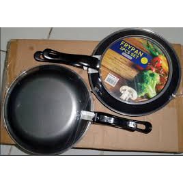 Teflon MASPION 2 PCS FryPan Set Non Stick Teplon Wajan Anti Lengket