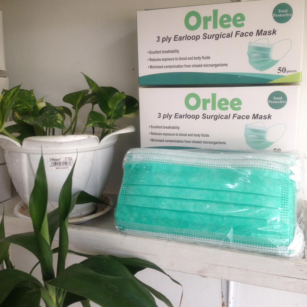 Orlee Surgical Mask (masker medis) Earloop