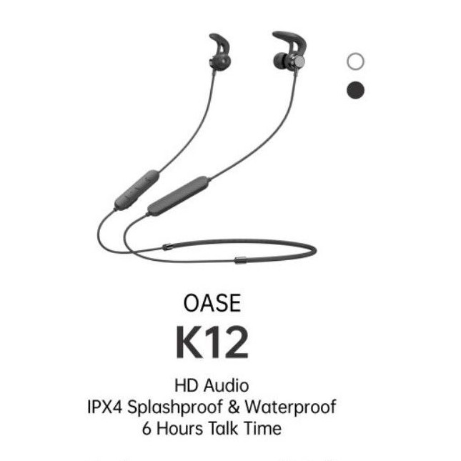 Earphone bluetooth sport OASE K12 by OPPO
