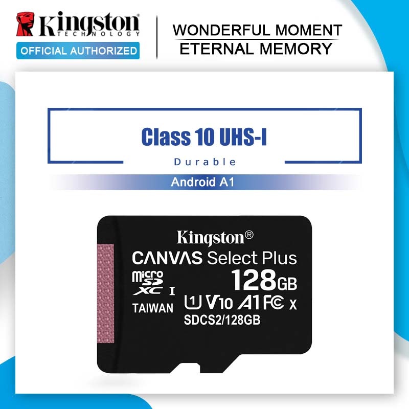 Kingston Micro SD Card 128GB 256GB Class10 Flash Memory Card 64GB 32GB 16G TF Card 512GB