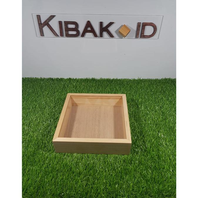 

[COD] Kotak Kayu Sliding Akrilik Custom 20 x 20 x 5 [COD]