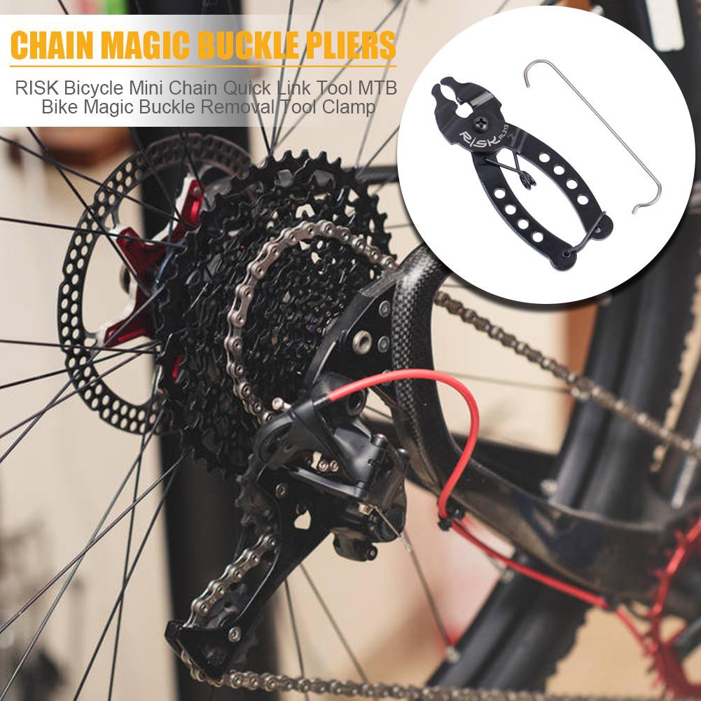 bike chain quick link removal