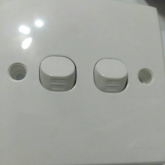 Saklar Seri Clipsal - Saklar Dobel Clipsal