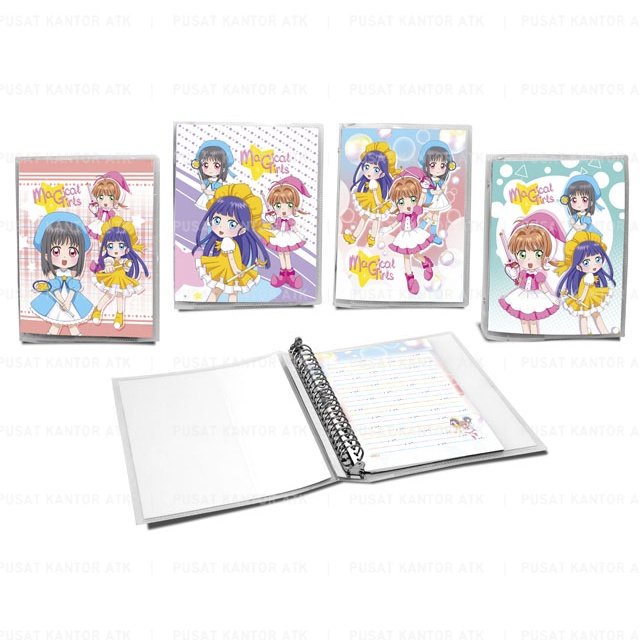 

Binder Note New Kiky Ukuran A5 Motif Fancy - Satuan- SHSNP Kertas Bergaris