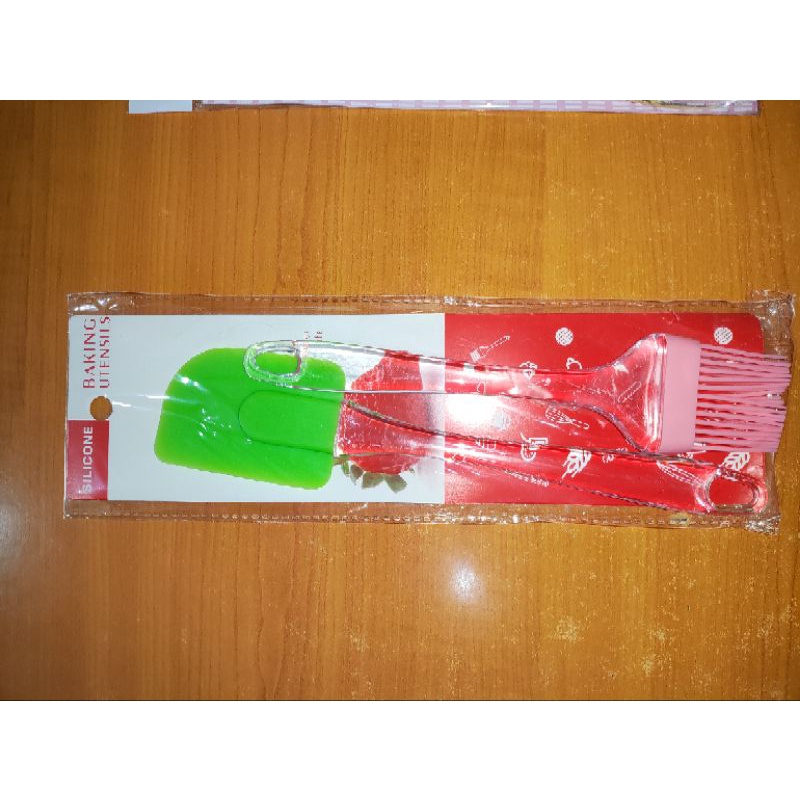 Spatula dan Kuas Silikon kue kualitas premium