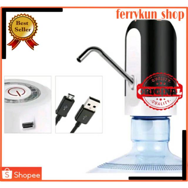 Pompa Air Galon Electrik Otomatis USB Charger